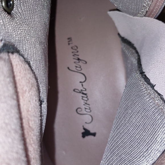 Sarah Jayne "Winnie" Faux Suede Moto Boots - Picture 8 of 11